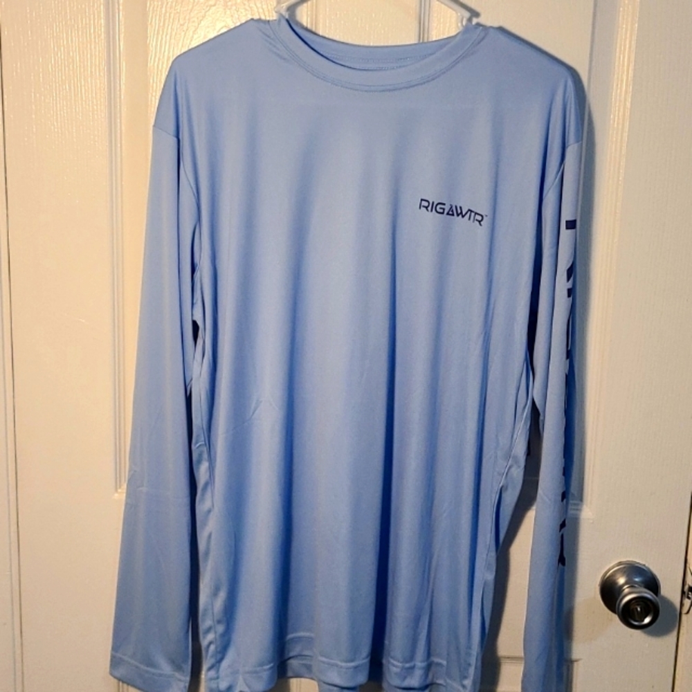 Rash guard long sleeve shirt Men's Lg